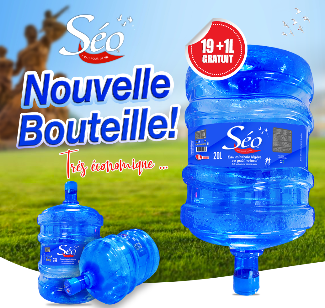 EAU MINERALE SEO BOUTEILLE VIDE 20L